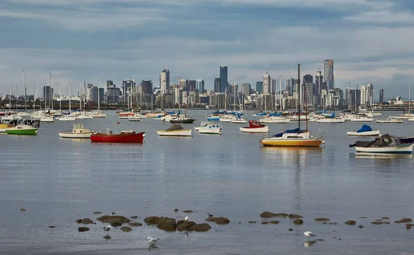 Blick auf melbourne — Stockfoto