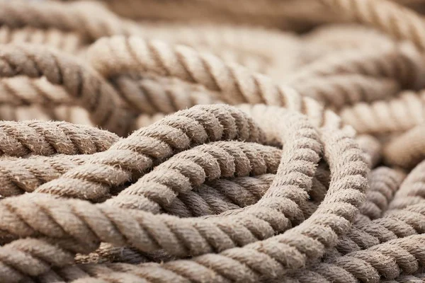 Rope in a pile — Stock Photo, Image