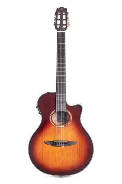 Qualidade Guitarra Acústica — Fotografia de Stock