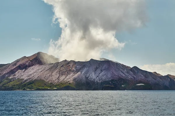Vulkan Weiße Insel — Stockfoto