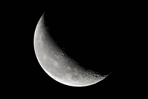 Månen detaljerad närbild — Stockfoto