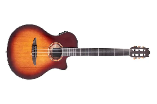 Qualidade Guitarra Acústica — Fotografia de Stock