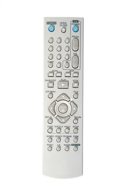 TV and DVD Remote Control — Stock Photo, Image