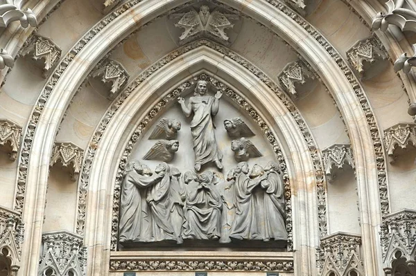 Decorated Church Facade — Stock Photo, Image