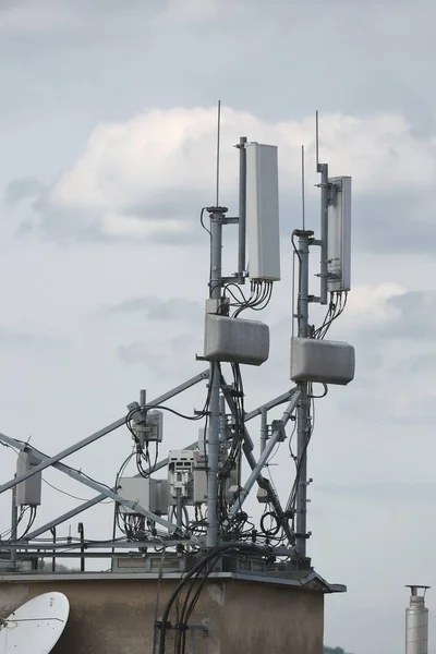 Transmitter station detail — Stock Photo, Image