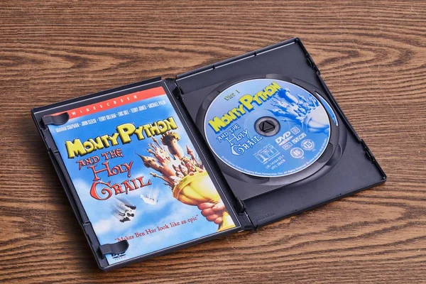 Monty Python and The Holy Grail DVD — Stock Photo, Image