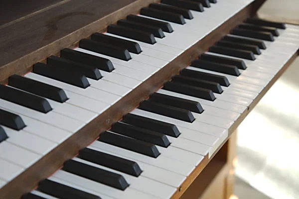 Church Organ Keyboard — Stock Photo, Image