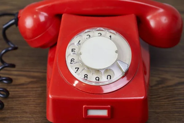Classic dial phone — Stock Photo, Image
