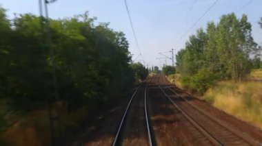 Demiryolu seyahat görünümü