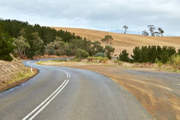 Estrada na Tasmânia — Fotografia de Stock