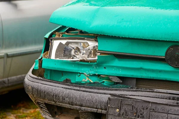 Detalle del accidente de coche — Foto de Stock