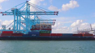 APM konteyner Rotterdam'da terminali