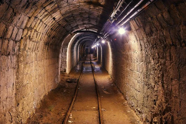 Starych kopalni tunelu — Zdjęcie stockowe