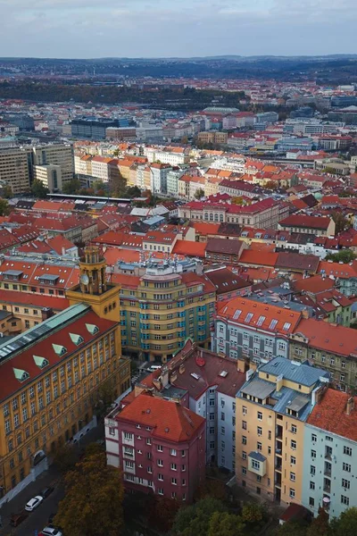 Prag yukarıdan izlendi — Stok fotoğraf