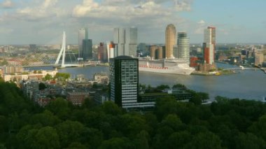 Rotterdam panoramik görünümü