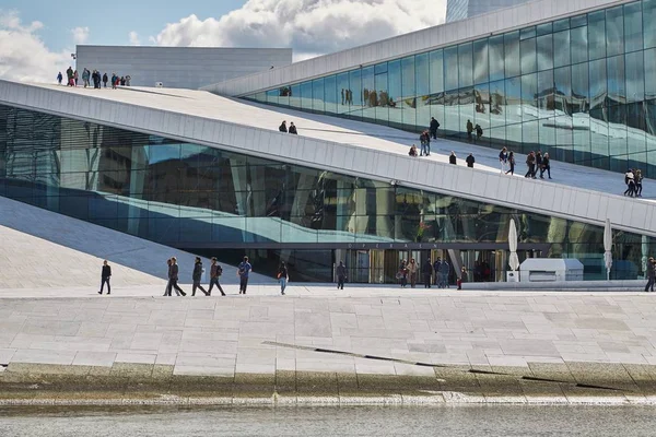 Oslo casa de ópera — Fotografia de Stock