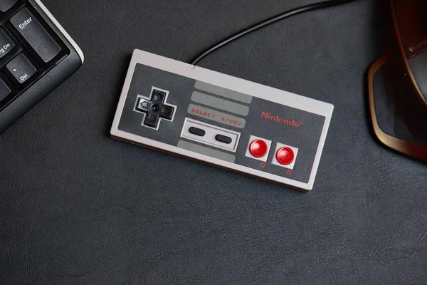 Controlador NES de Nintengo — Foto de Stock