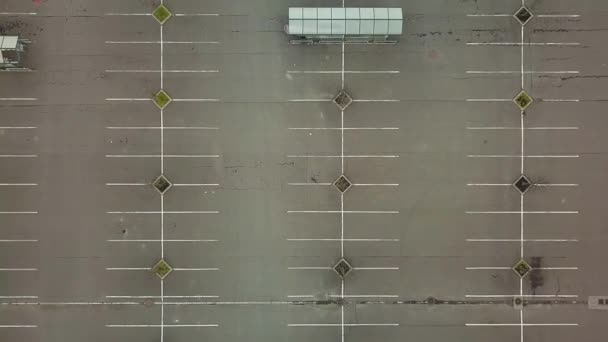 Parking vide Aérien