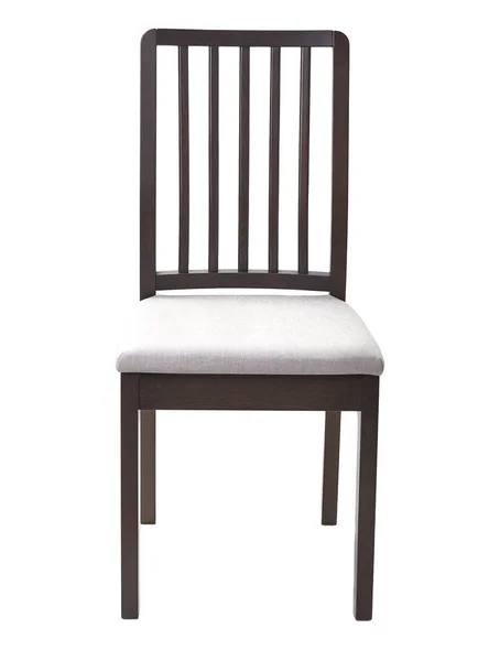 Beyaz zemin üzerinde sandalye — Stok fotoğraf