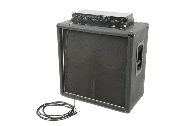 Guitar amplifier cabinet — Stock Photo, Image