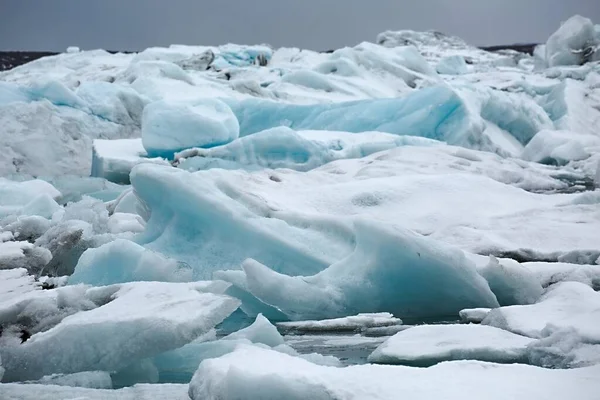 Lac glaciaire en Islande — Photo