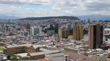Quito, Ekvador Şehri Panoraması