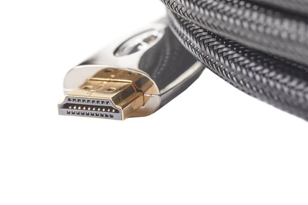 Kabel HDMI wyświetlacza — Zdjęcie stockowe