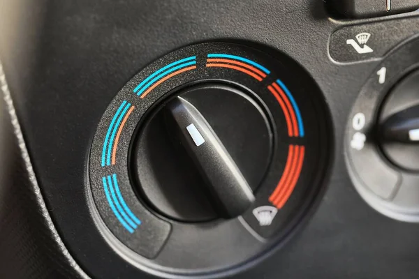 Klimaautomatik im Auto — Stockfoto