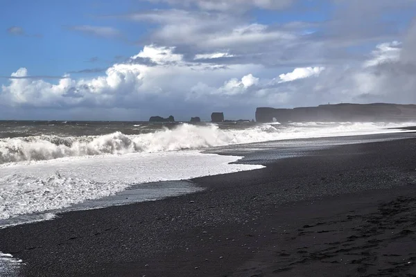 Destansı İzlanda Sahil Hattı — Stok fotoğraf