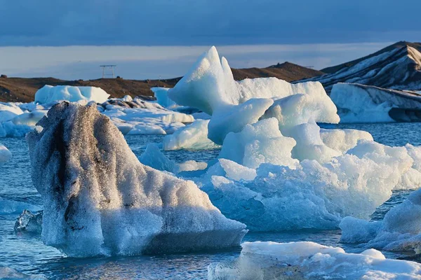 Ledové jezero na Islandu — Stock fotografie
