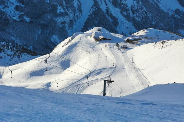 Winter in den Alpen — Stockfoto