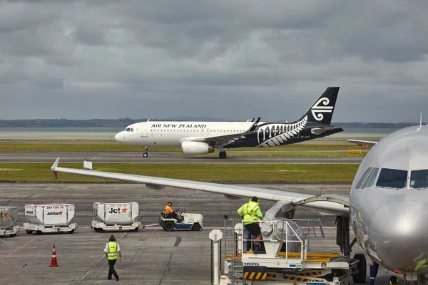 Air New Zealand planes — Stock Photo, Image