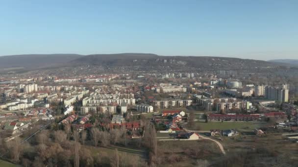 Vue aérienne de la ville, Tatabanya