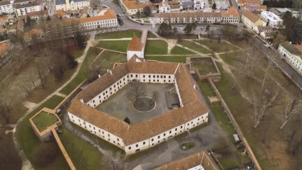 Château de Sarvar, Hongrie, vue aérienne — Video