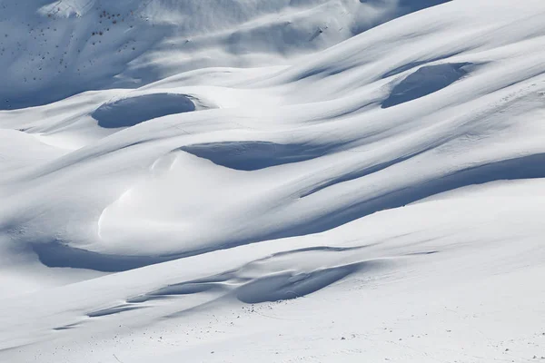 Montagne neve landsape nelle Alpi — Foto Stock