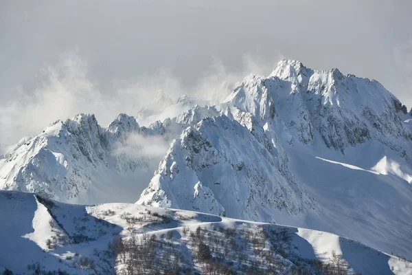 Bergen in de Alpen — Stockfoto