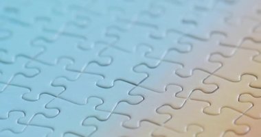 Bulmaca parçaları birbirine uyuyor, tamamlandı