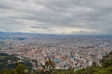 Bogota, Kolombiya bulutlu bir gün