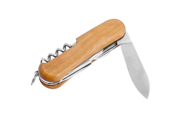 Cuchillo suizo hoja abierta — Foto de Stock