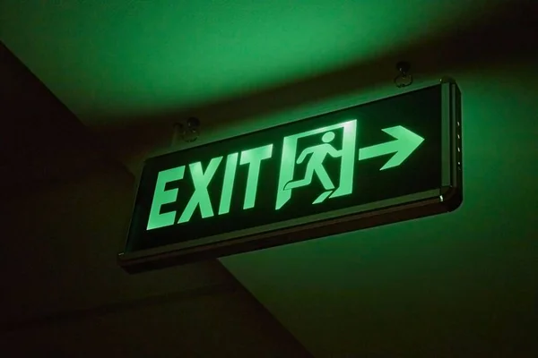 Emergency Exit Sign