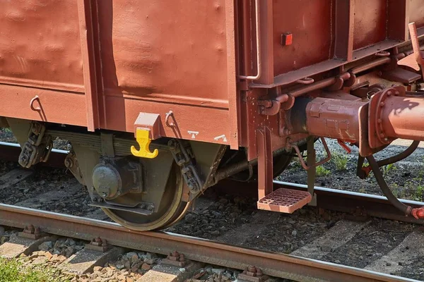 Freight Train Wagons — Stock Photo, Image