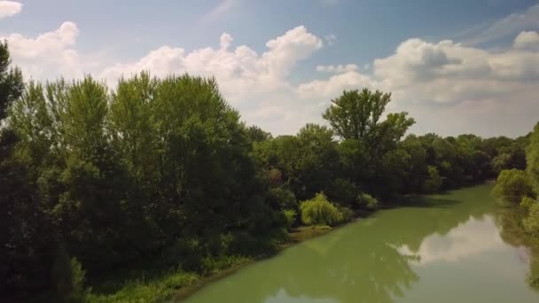 Widok na Dunaj — Wideo stockowe