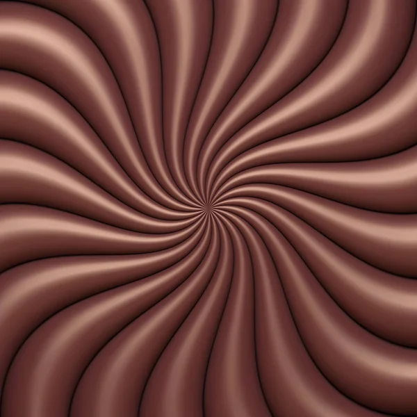 Abstrakt choklad virvel bakgrund — Stock vektor