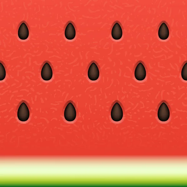 Sömlös vattenmelon textur bakgrund — Stock vektor