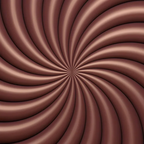 Résumé fond tourbillon chocolat — Image vectorielle