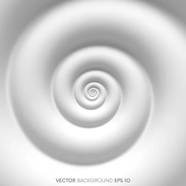 Fibonacci Spirale weißer abstrakter Hintergrund — Stockvektor