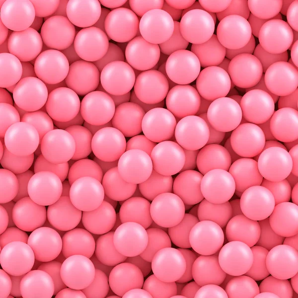 Pink candy balls background — Stock Vector