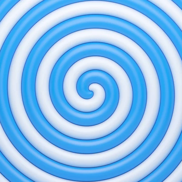 Abstrakte blaue Süßigkeiten Spirale Hintergrund — Stockvektor