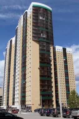Yüksek katlı apartmanda seçeneklere Rusya.
