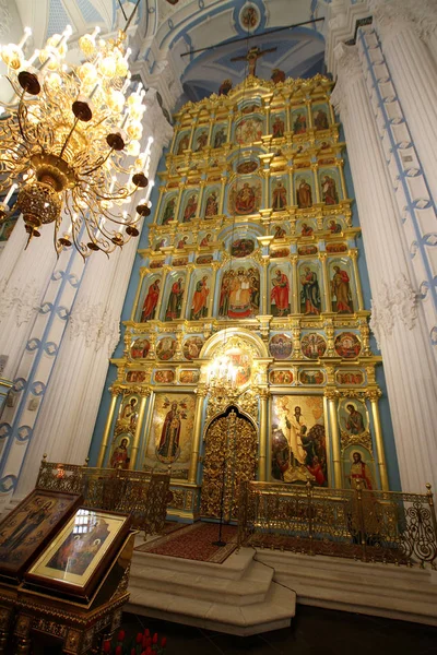 새 예루살렘 m에서 부활 대성당의 iconostasis — 스톡 사진
